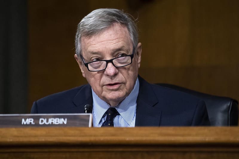 Senator Dick Durbin of Illinois opposes Fidelity's bitcoin investments