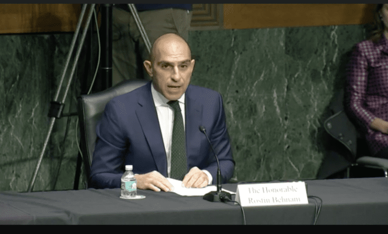 Rostin Behnam - CFTC Chairman. A review by a Bitcoin mixer: mixero.money