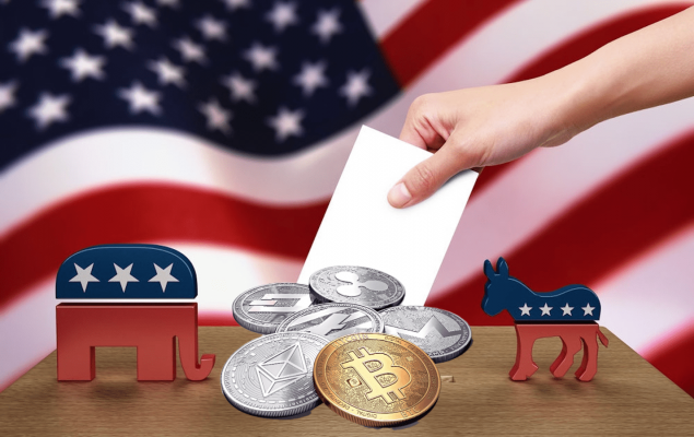 US election and cryptocurrencies. A review by a Bitcoin mixer: mixero.money