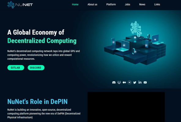 Nunet - это рынок вычислительных ресурсов на базе искусственного интеллекта