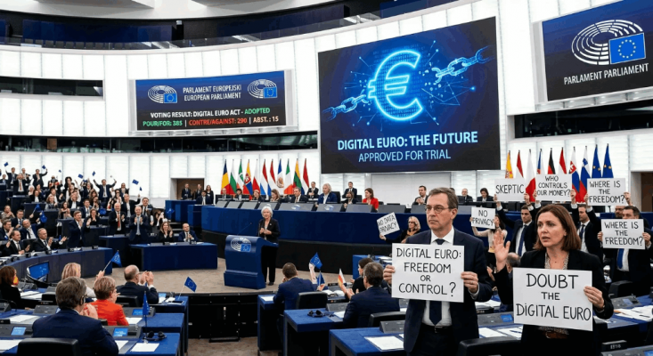 Digital euro and ECB. A review by a Bitcoin mixer: mixero.money