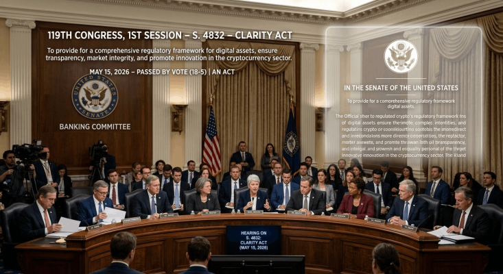 Clarity Act. A review by a Bitcoin mixer: mixero.money