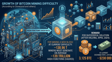 Bitcoin mining difficulty. A review by a Bitcoin mixer: mixero.money