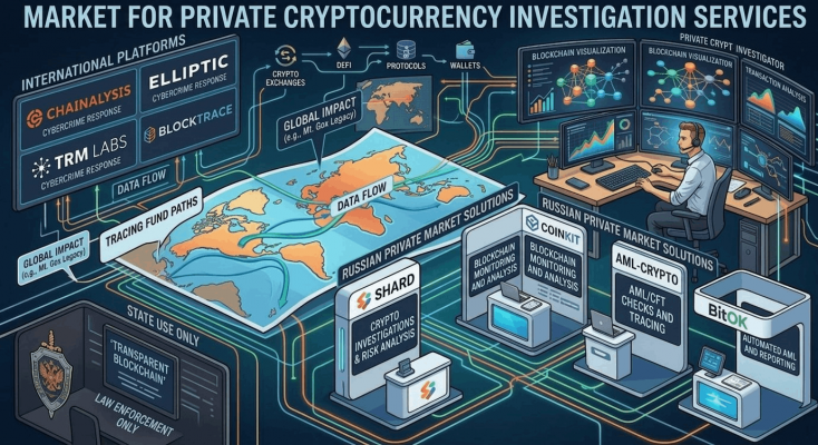 The cryptocurrency investigation market. A review by a Bitcoin mixer: mixero.money